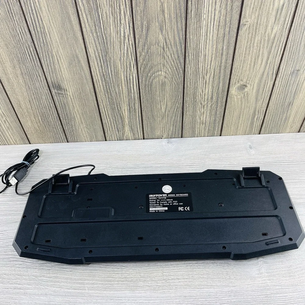 iBuyPower Model 70117IB Wired USB Keyboard Tested
